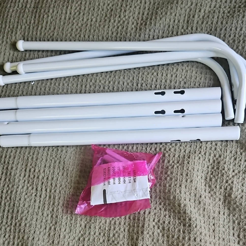 White Wall-Mounted Hook